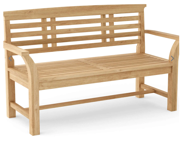 BH-257  Anderson Teak - Sakura 2-Seater Bench