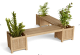 BH-7121PL  Anderson Teak - Planter Bench