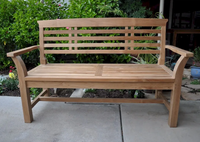 BH-257  Anderson Teak - Sakura 2-Seater Bench