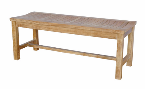 BH-448B  Anderson Teak - Casablanca 2-Seater Backless Bench