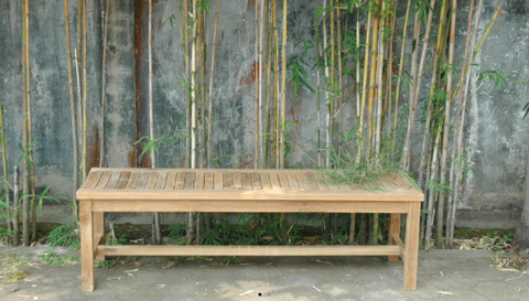 BH-459B  Anderson Teak - Casablanca 3-Seater Backless Bench