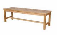 BH-459B  Anderson Teak - Casablanca 3-Seater Backless Bench