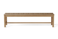 BH-471B  Anderson Teak - Casablanca 4-Seater Backless Bench