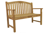 BH-050RS  Anderson Teak - Rose 50" Handcrafted Bench
