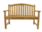 BH-050RS  Anderson Teak - Rose 50" Handcrafted Bench