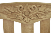 BH-050RS  Anderson Teak - Rose 50" Handcrafted Bench