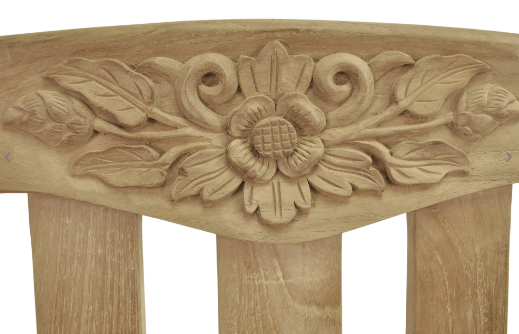 BH-050RS  Anderson Teak - Rose 50" Handcrafted Bench
