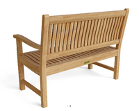 BH-548  Anderson Teak - Del-Amo 2 Seater Bench
