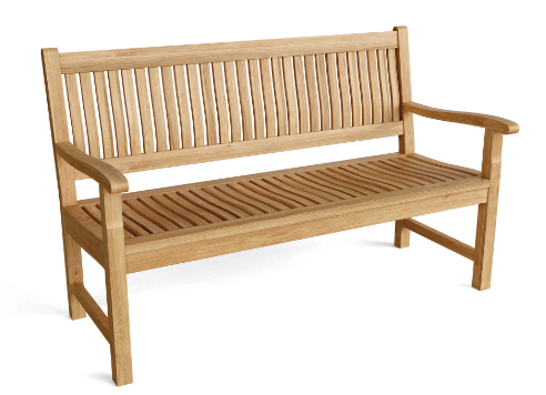 BH-560  Anderson Teak - Del-Amo 3-Seater Bench