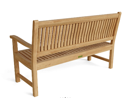 BH-560  Anderson Teak - Del-Amo 3-Seater Bench