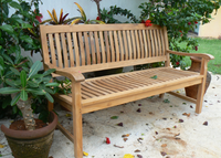 BH-560  Anderson Teak - Del-Amo 3-Seater Bench