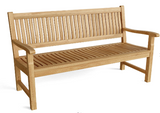 BH-572  Anderson Teak - Del-Amo 4-Seater Bench