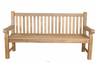 BH-706S  Anderson Teak - Devonshire 4-Seater Extra Thick Bench