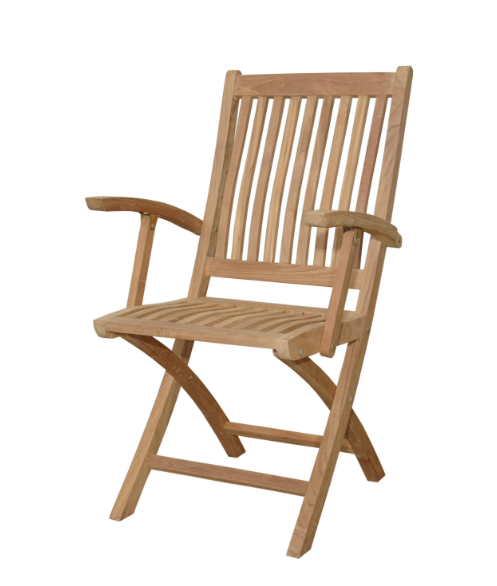 CHF-105  Anderson Teak - Tropico Folding Armchair