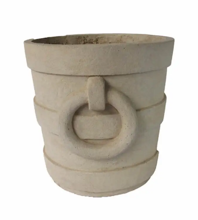 PL-R1818  Aztec Round Medium Planter