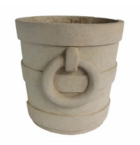 PL-R2424  Aztec Round Large Planter