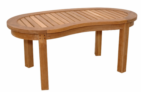 TB-004KT  Anderson Teak - Curve Coffee Table