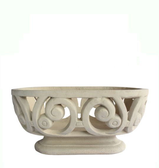 PL-V2311  Milano Oval Planter