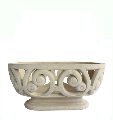 PL-V2311  Milano Oval Planter