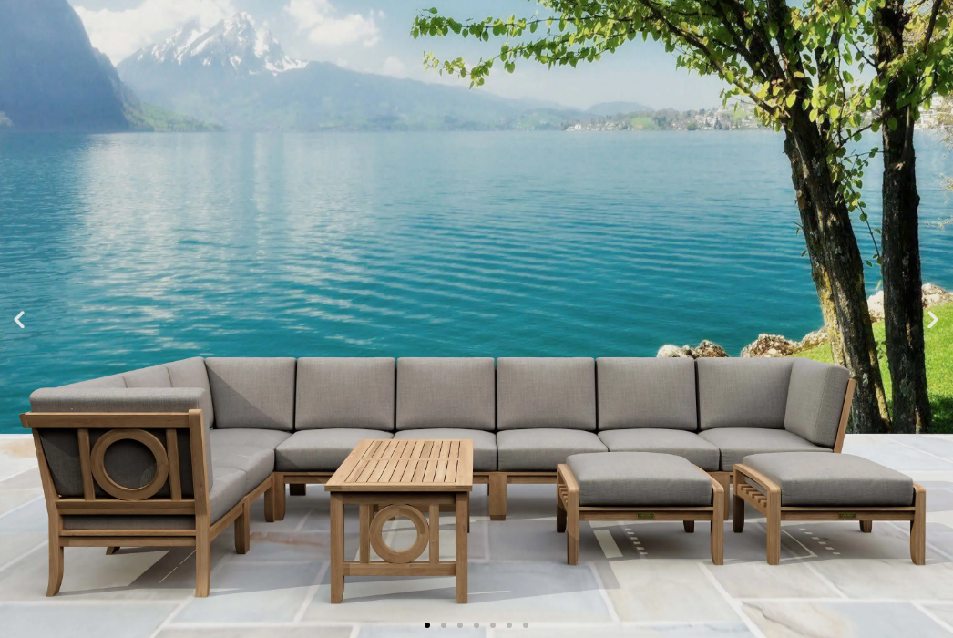SET-138  NATSEPA MODULAR DEEP SEATING SET