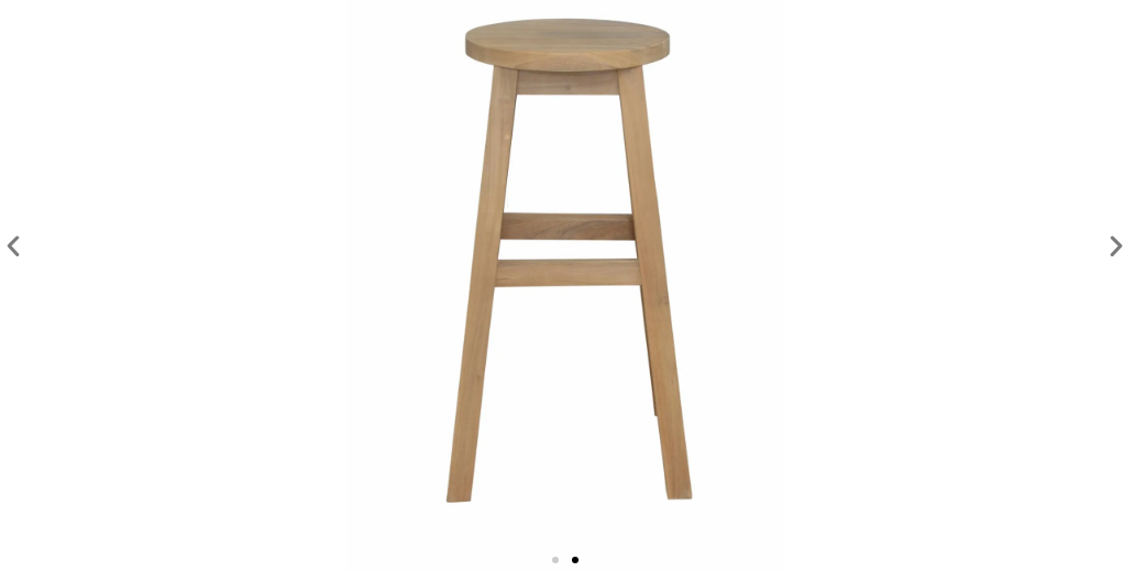 CHC-1515  Anderson Teak - Alpine Round Bar Stool