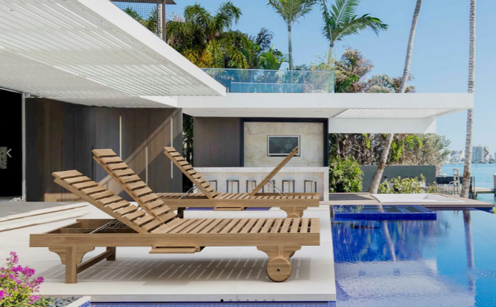 SL-282  Bel-Air Double Sun Lounger