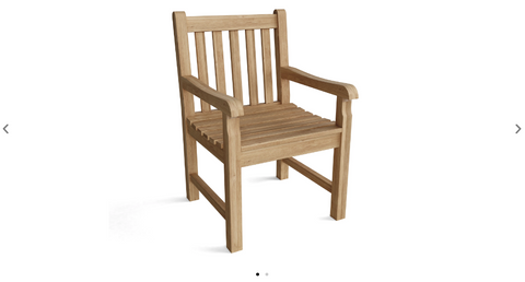 CHD-005  Anderson Teak - Classic Dining Armchair