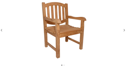 CHD-007  Anderson Teak - Kingston Dining Armchair