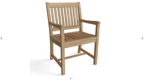 CHD-087  Anderson Teak - Rialto Dining Armchair