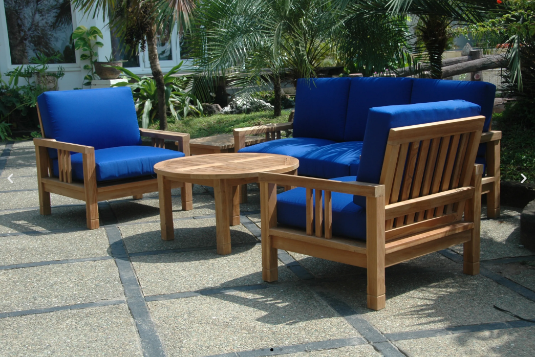 SET-255  SOUTHBAY DEEP SEATING 5-PC SET