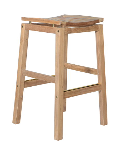 Anderson Teak Winston Bar Stool - Thumbnail 3