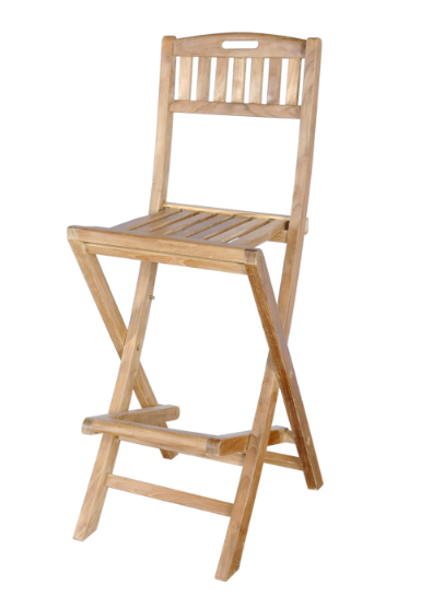 CHB-010  Anderson Teak - Altavista Folding Bar Chair