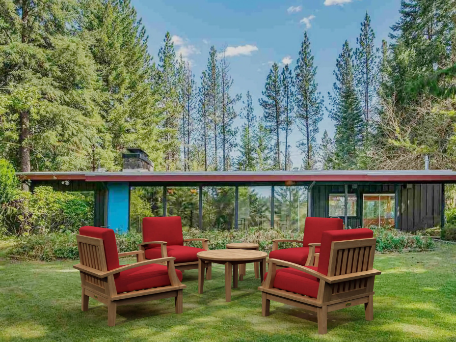 SET-43  BRIANNA DEEP SEATING SET