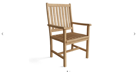 CHD-114  Anderson Teak - Wilshire Dining Armchair