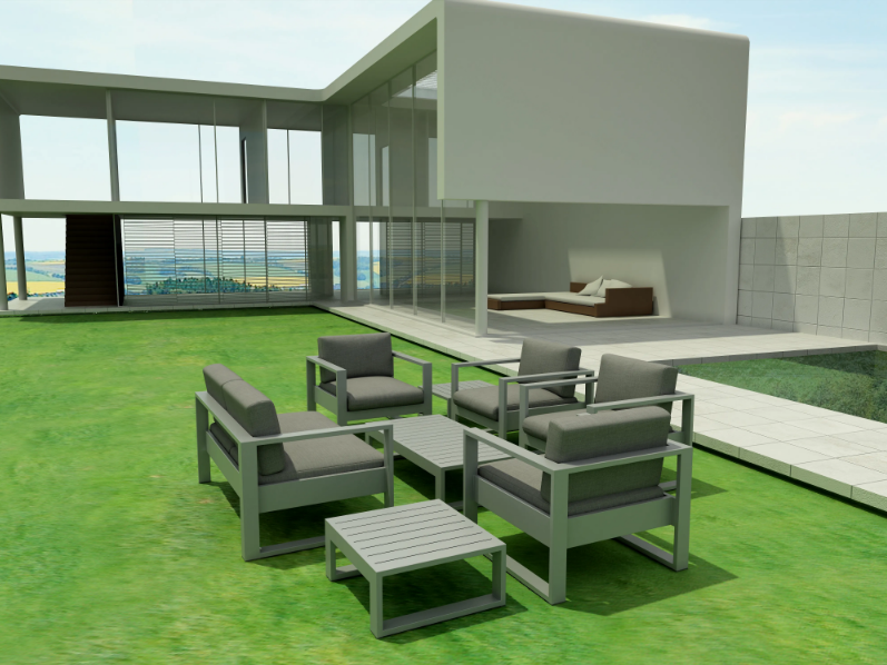 SET-5002  LUCCA 7-PC DEEP SEATING SET