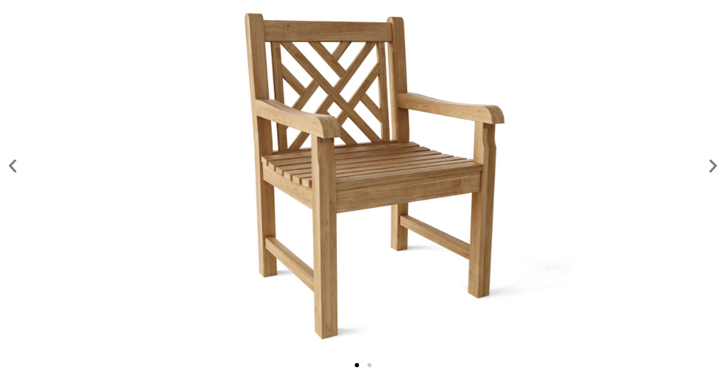 CHD-120  Anderson Teak - Vilano Dining Armchair