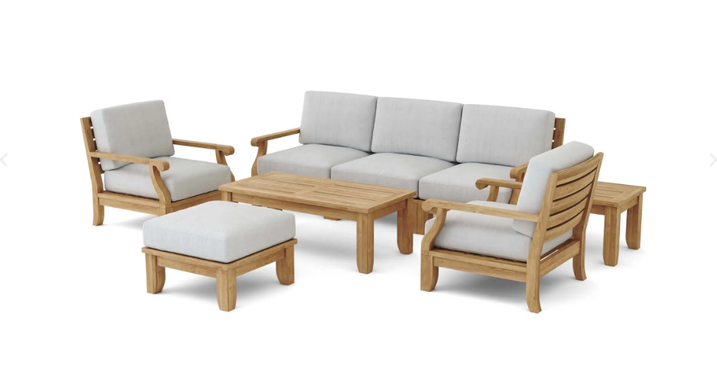 SET-65  RIVIERA MODULAR DEEP SEATING SET