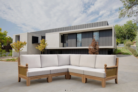 SET-66  LUXE MODULAR DEEP SEATING SET