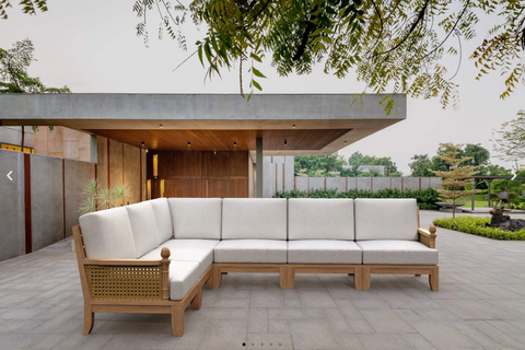 SET-67  LUXE MODULAR DEEP SEATING SET