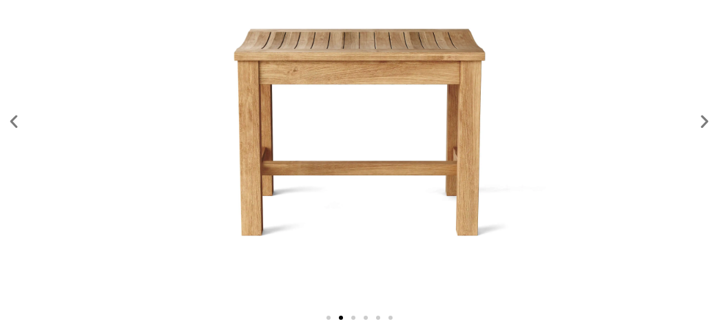 CHD-130  Anderson Teak - Casablanca Backless Chair
