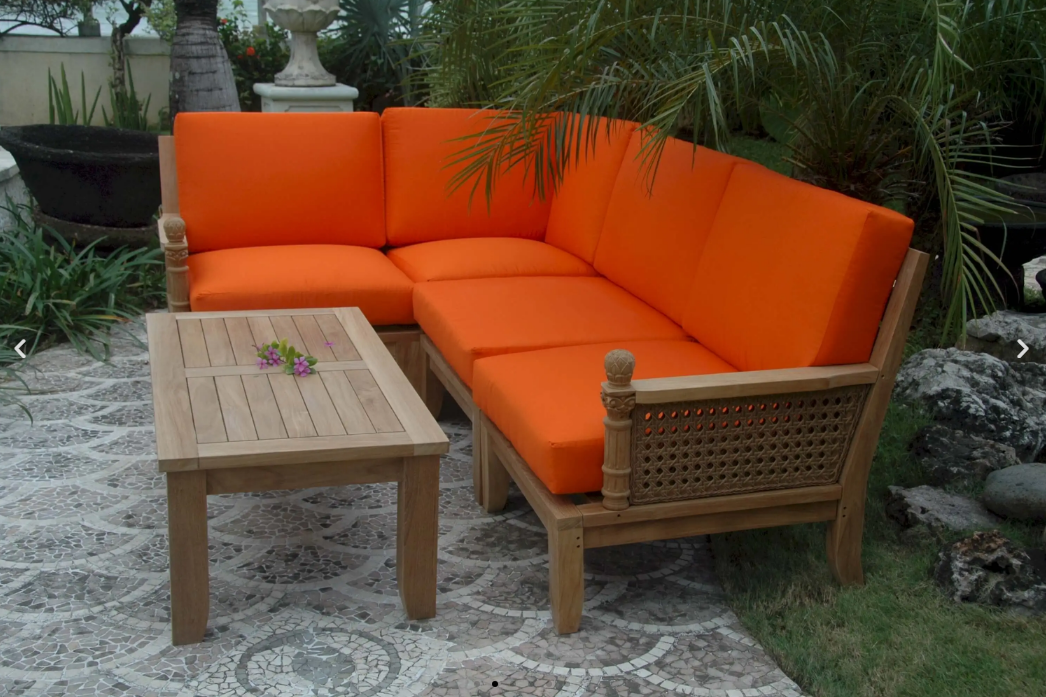 SET-71  LUXE MODULAR DEEP SEATING SET