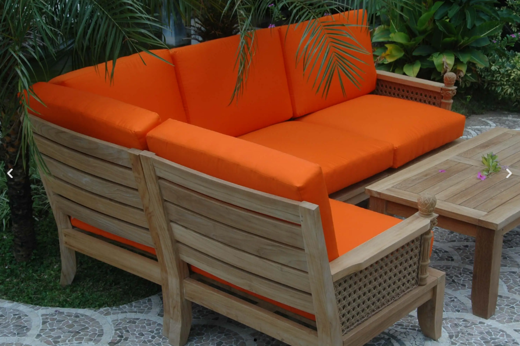 SET-71  LUXE MODULAR DEEP SEATING SET