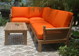 SET-72  LUXE MODULAR DEEP SEATING SET
