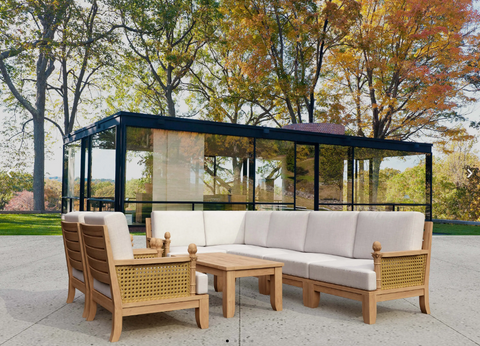 SET-74  LUXE MODULAR DEEP SEATING SET