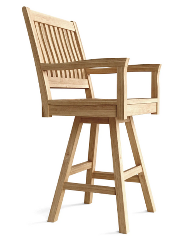 CHB-S087  Anderson Teak - Swivel Bar Armchair