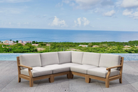 SET-92  RIVIERA MODULAR DEEP SEATING SET