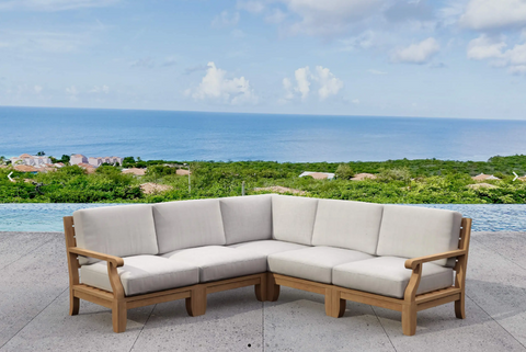 SET-92  RIVIERA MODULAR DEEP SEATING SET