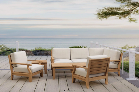 SET-93  RIVIERA MODULAR DEEP SEATING SET