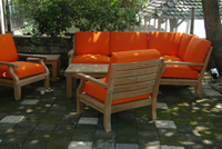 SET-93  RIVIERA MODULAR DEEP SEATING SET