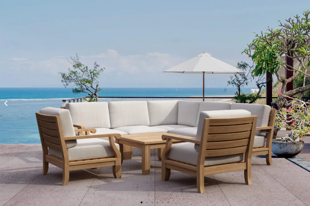SET-94  RIVIERA MODULAR DEEP SEATING SET